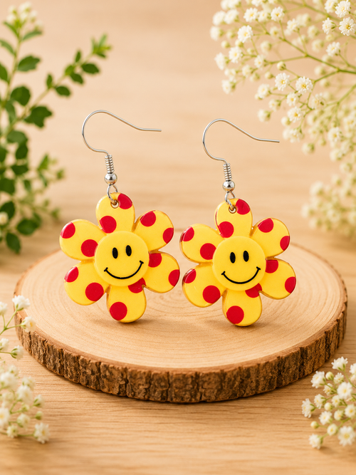 Daisy Acrylic Earrings